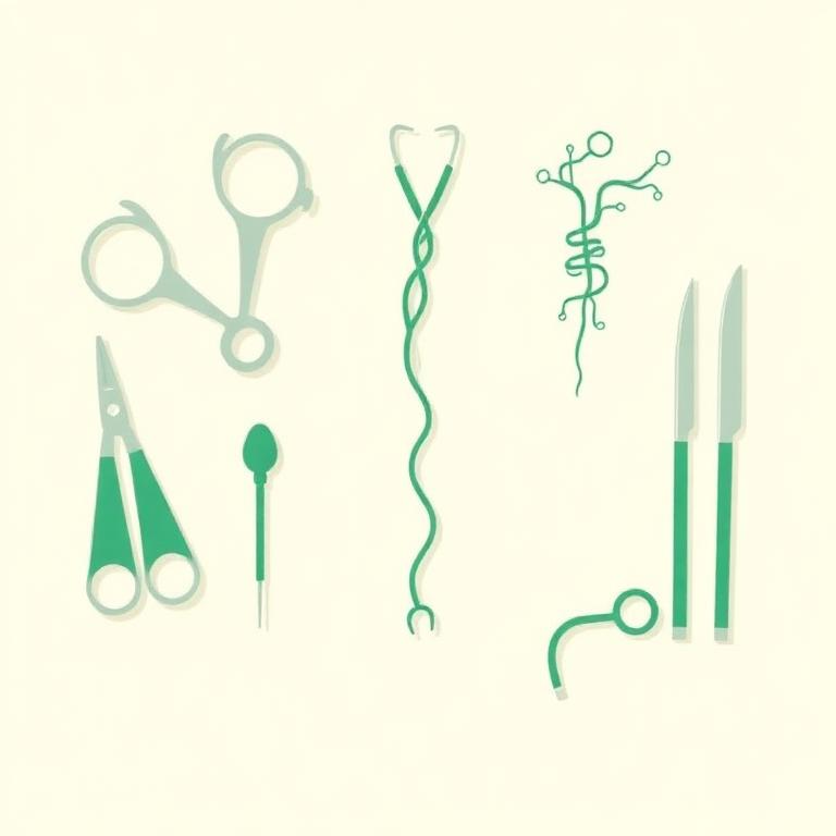 Ilustração de Cirurgia Vascular